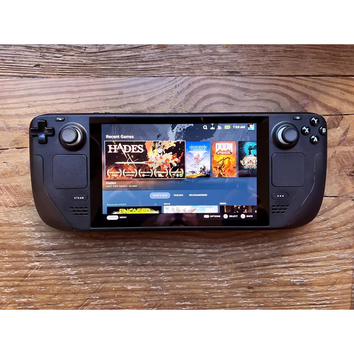 Broken Valve Steam Deck OLED 7.4