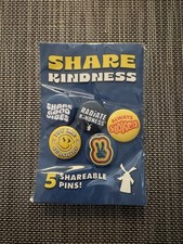 Dutch bros Feb 17 2026 Limited Edition 5 Pack Of Pins Lot Of 1
