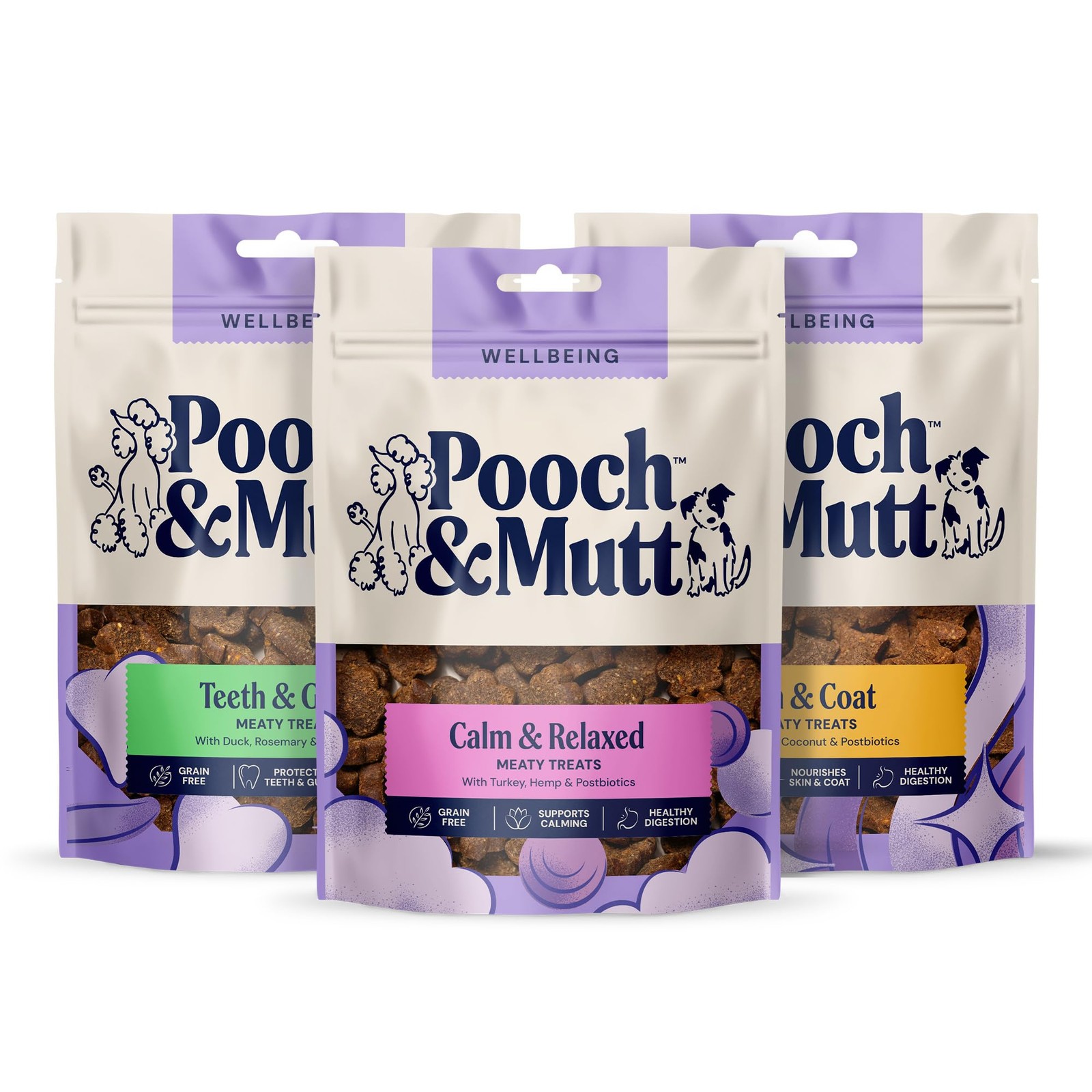 Pooch & Mutt - Meaty Dog Treats (Grain Free), Variety Set, Pack of 3x120g - Image 4