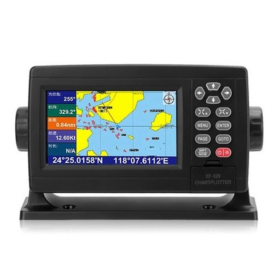 °5-Zoll-Marine-GPS-Navigator AIS TFT LCD-Bildschirm LED-Hintergrundbeleuchtu