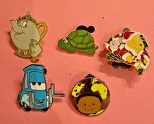 Disney Miscellaneous Trading Pins Various Lot of 5 Pins