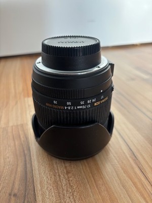 Sigma DC 17-70mm / 2.8-4.0  Makro OS HSM Objektiv Anschluss für Nikon
