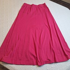 Vintage The Villager Got Pink Cotton Blend Pull On Skirt, Size L