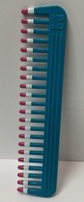 Mebco TEAL Twice Dipped Purple or Pink Volume Comb Vintage 80s Gently Used