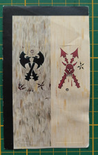 Warhammer 40k/40000 : Bannières guerriers du chaos  /  banners / standard