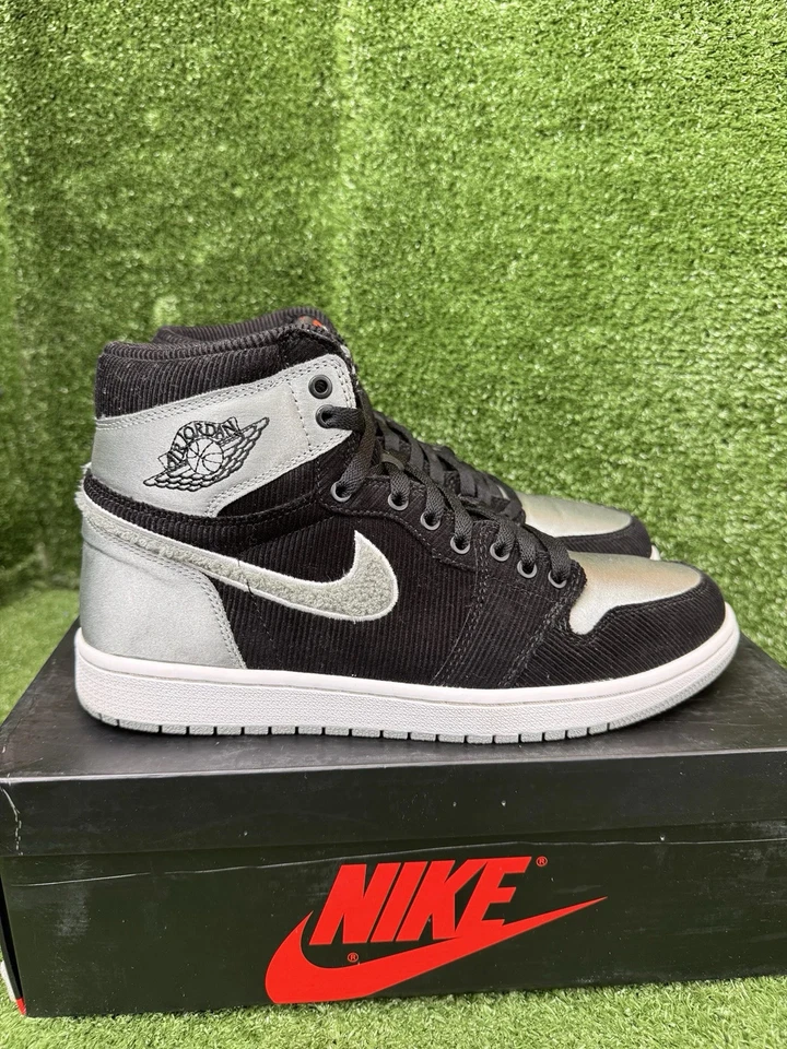 Talla 10.5 - Aleali May x Air Jordan 1 Retro OG High Satin Shadow Foto 2 de 4
