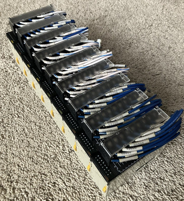 Omron PLC Rack - CJ1W ID211, OD211, OD201, 9 slot