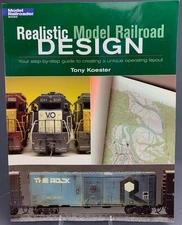 Realistic Model Railroad Design, Tony Koester PUB0440