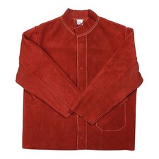 Parweld P3780-L Red Leather Welders Jacket