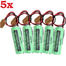 5X 3V 2500mAh CR17450SE-R PLC Battery For FAN...