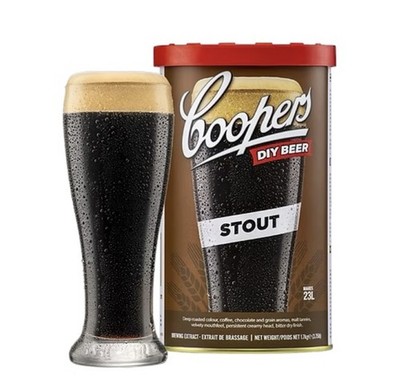 Coopers Stout Bierset 40 Pints Homebrew Bierherstellung Brauen