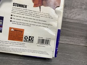 Sega Saturn Virtua Cop 2 Gun Bundle Box Has Moisture Damage. Missing Manual