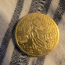 2001 50 Cent Frankreich Euro