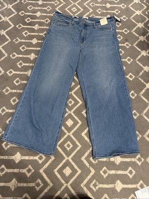 Universal Thread High-Rise Slim Hip And Thigh Wide Leg Ankle Jeans Size 22