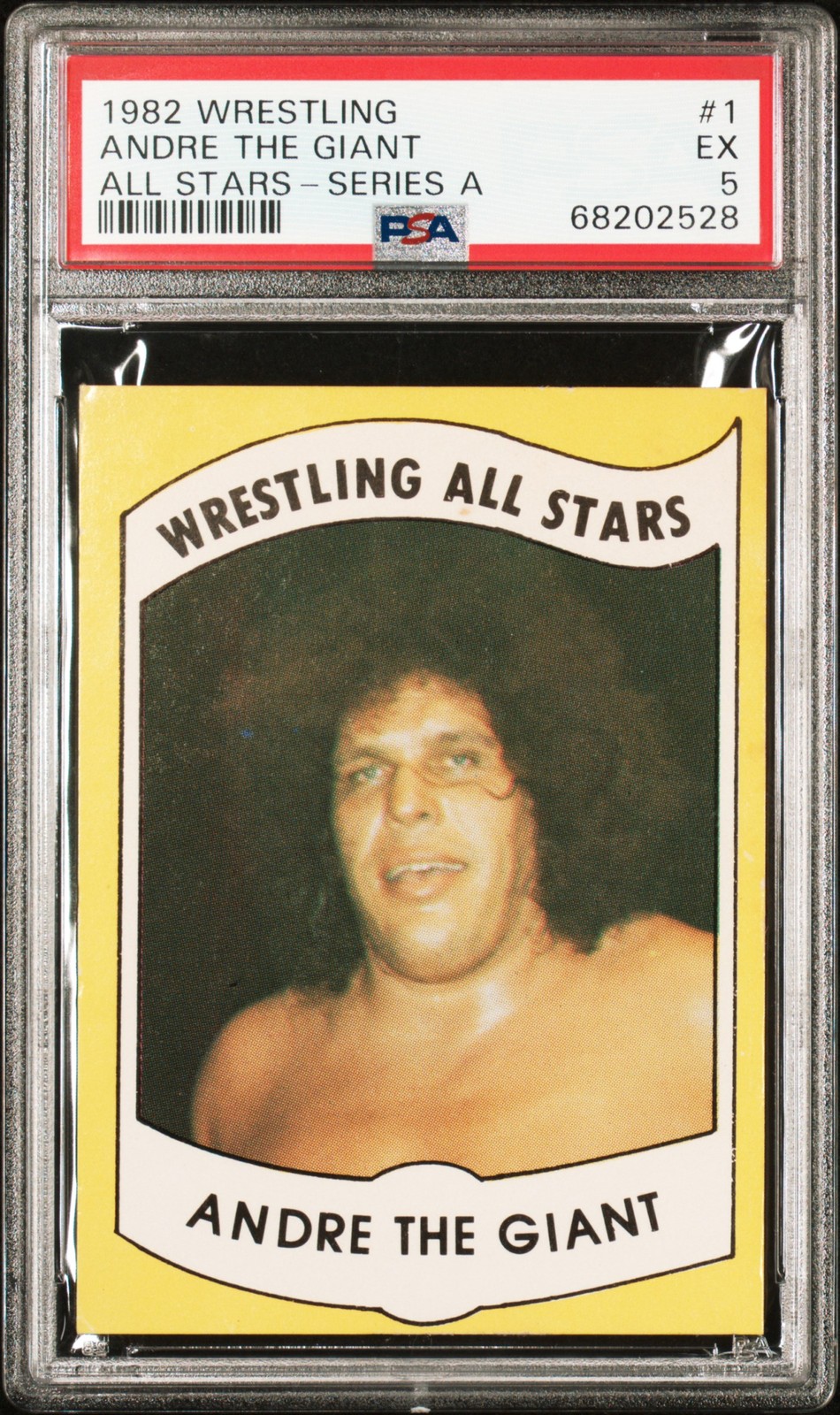 1982 WRESTLING ALL-STARS SER A #1 ANDRE THE GIANT PSA 5