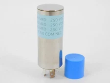Multi-Section 40MFD 250VDC Can Capacitor for Collins 516F-2 Power Supply (new)