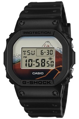 CASIO G-SHOCK DW-5600KHSH25-1JR Katsushika Hokusai Fuji Men Watch