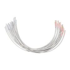 10 Pairs Metal Bra Under Wires Bra Supporters Under Wire Repair Kit, Silver (40)