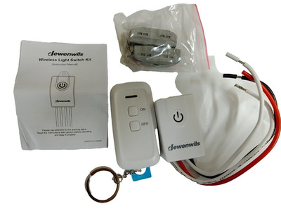 DEWENWILS Funk-Lichtschalter-Set, 230VAC 50Hz