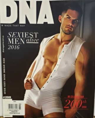 DNA UK #200 Sexiest Men Alive 2016 Frank Carter Tim Draxl FREE SHIPPING CB