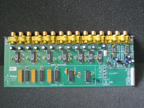 McIntosh MX-134 MX Series PARTS *COMPOSITE YELLOW VIDEO IN OUT BOARD 129409 *  - Picture 1 of 6