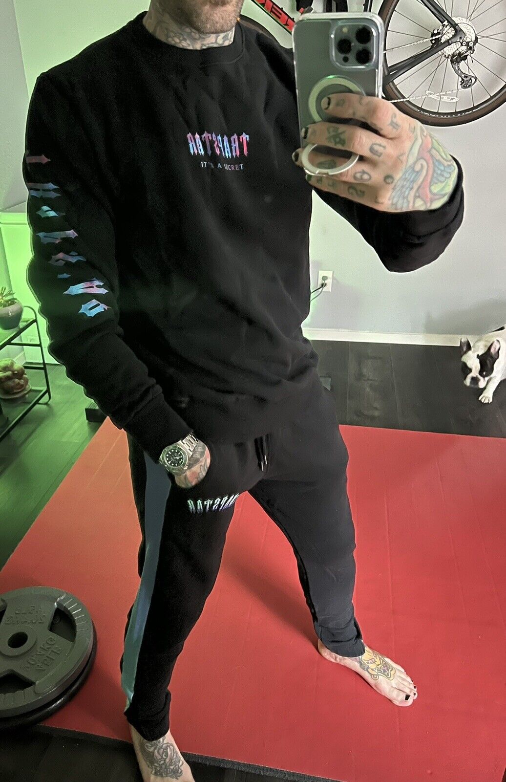 trapstar tracksuit (large) - image 1