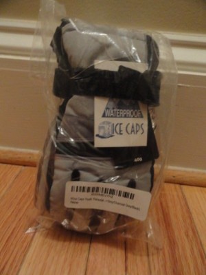 N'Ice Caps Kids 3-4 yrs Thinsulate Waterproof Gloves Black & Gray Brand New 