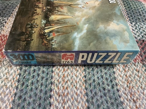 Rompecabezas Jumbo 3000 piezas - SHAM FIGHT ON THE RIVER - ABRAHAM STORCK - NUEVO - Imagen 3 de 6