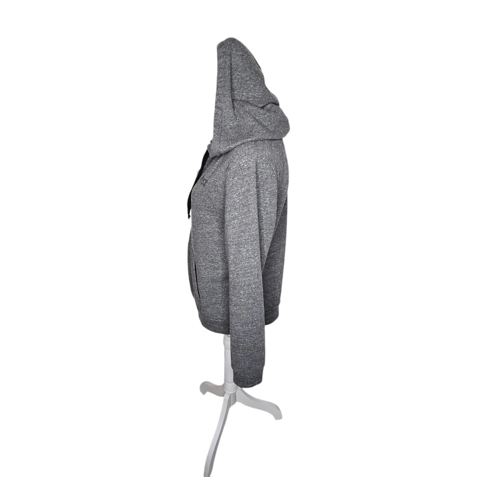 UNDERCOVER Felpa con cappuccio Victoria's Secret ROSA Everyday Lounge perfetta full zip grigia grande