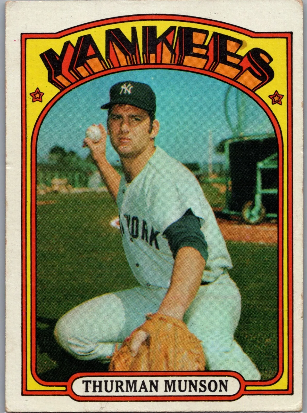 Thurman Munson trading card