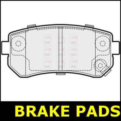 Brake Pads Rear FOR KIA CEED ED 1.4 1.6 2.0 06->12 Diesel Petrol Blue