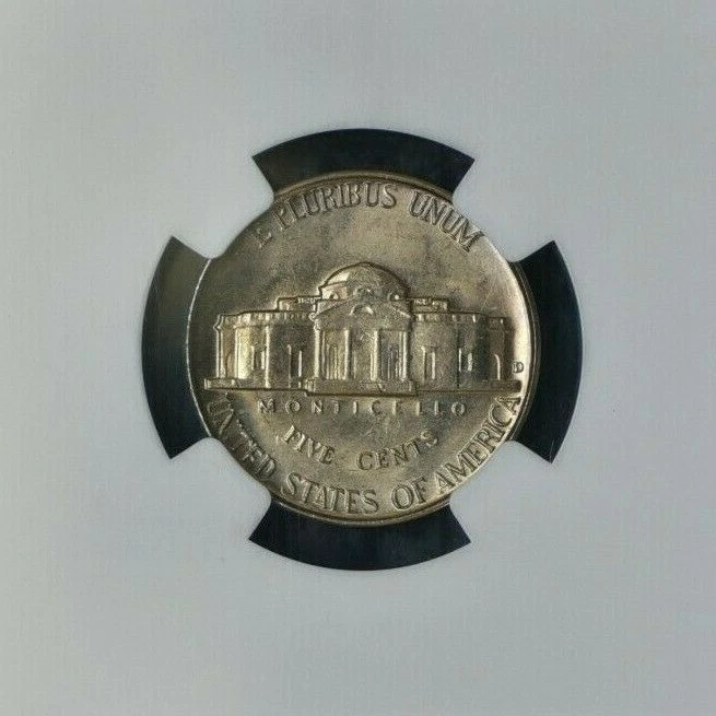 1958 D - JEFFERSON NICKEL - NGC MS66 - GEM UNCIRCULATED - Image 4 of 4