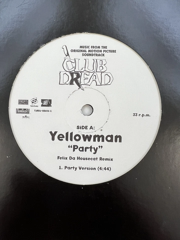 5 YELLOWMAN "Party" FELIX DA HOUSECAT REMIX PROMO ALBUMS Unsealed CLUB DREAD VG+ Foto 2 de 4