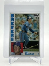 1984 Topps Ted Simmons Baseball Card #630 NM-Mint FREE SHIPPING