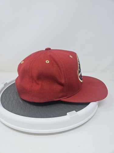 Golden State Warriors Embroided American Flag Logo Snapback Hat Used Condition - Picture 2 of 6