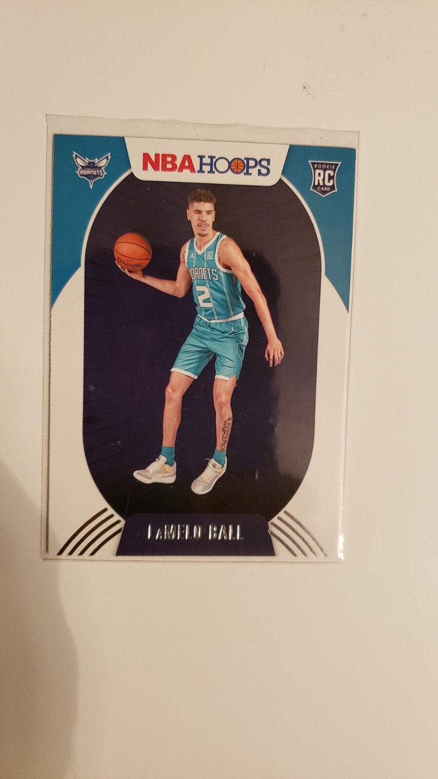 2020-21 Panini NBA Hoops LaMelo Ball RC #223 Charlotte Hornets