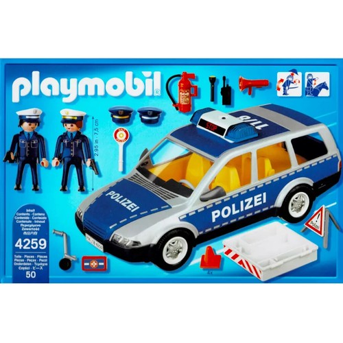 Playmobil 4259 - City Action - voiture d'intervention de police policiers Neuf - Photo 4/4