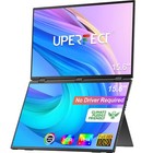 UPERFECT 15.6" 1920x1080 IPS Portable Monitor - Foldable Dual Screen Extender