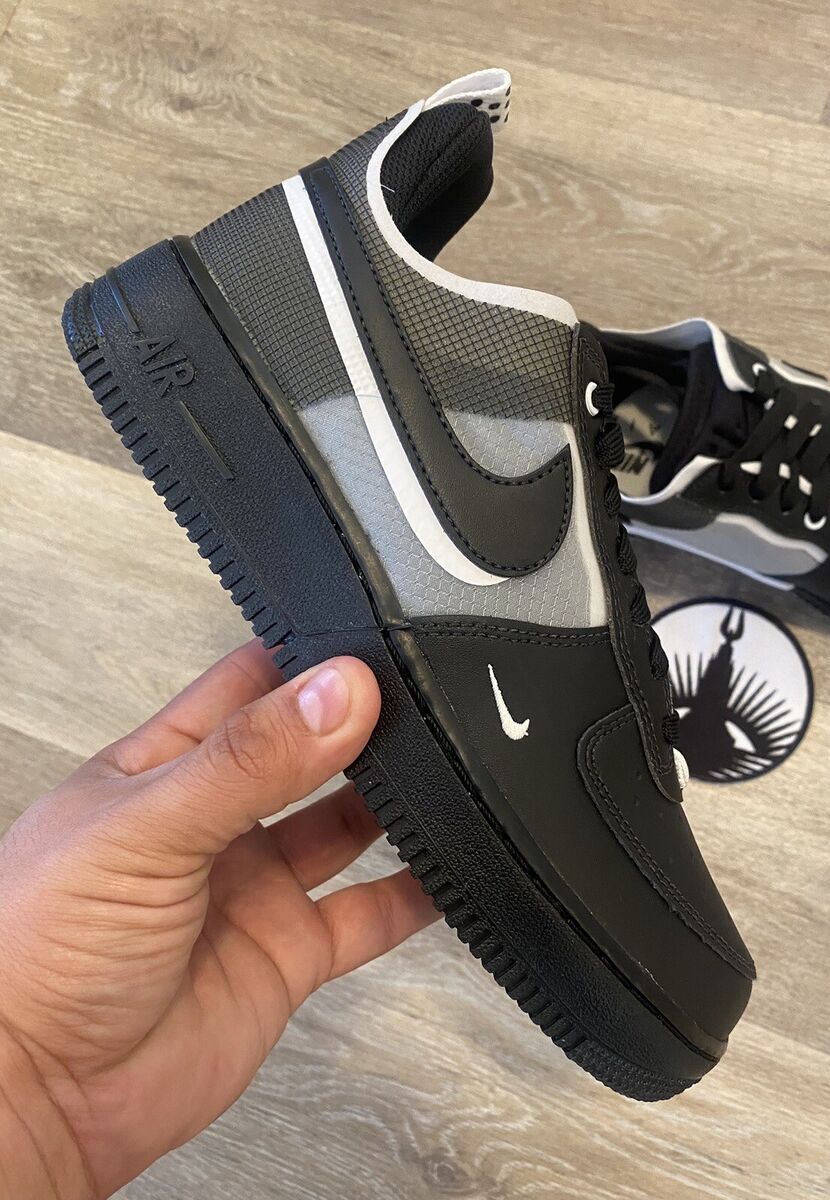 Nike Air Force 1 Low React 'Black White' DM0573-002 Men's 6 Nike Air Force 1 Low React 'Black White' DM0573-002 Men's 6