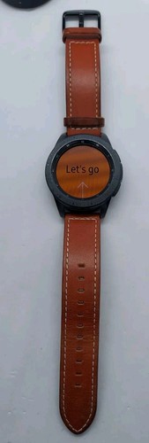 Samsung Galaxy Watch SM-R810 42mm Midnight Black Stainless Steel GPS Bluetooth - Picture 2 of 16