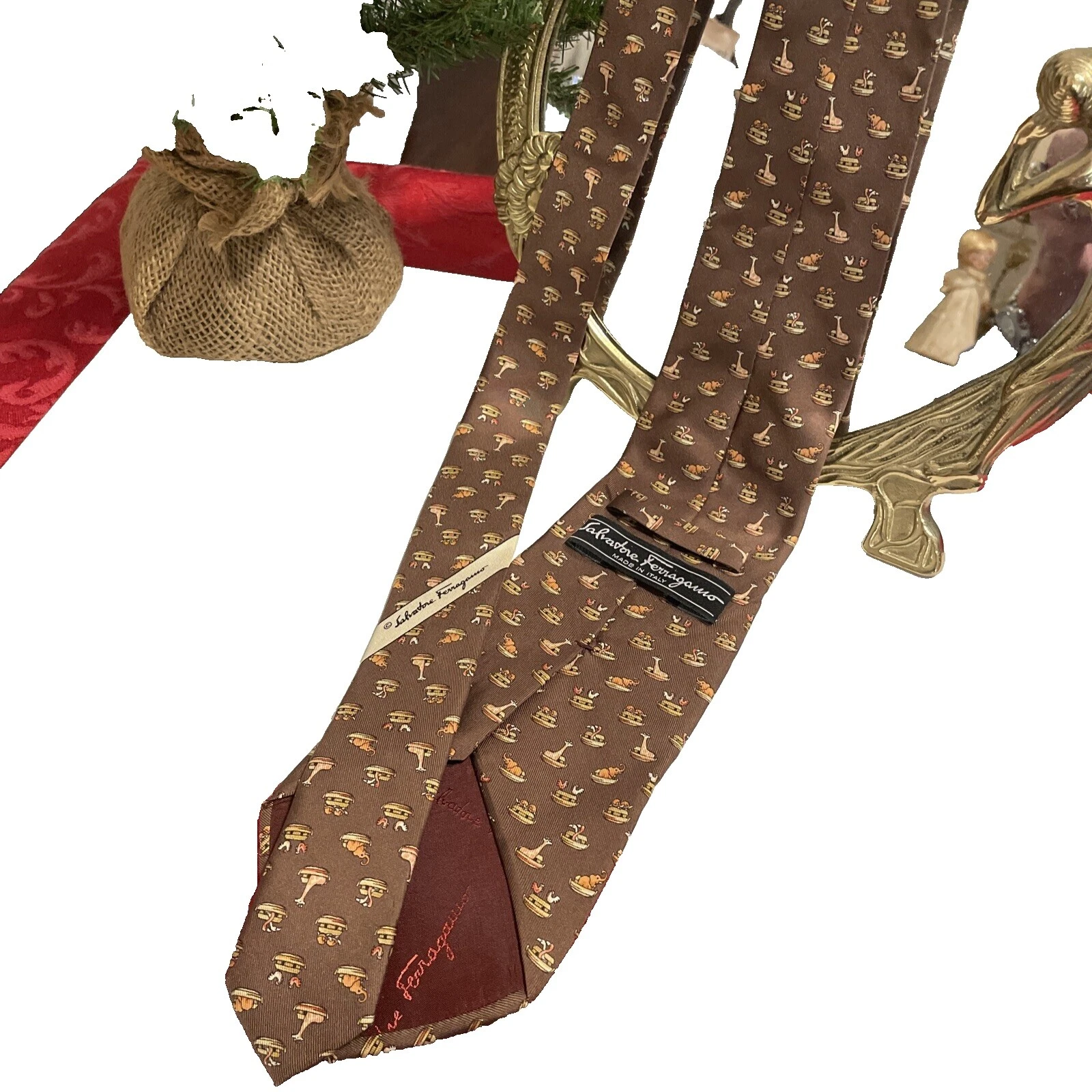 Lazos de búho para hombres Salvatore Ferragamo