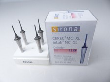 4x Sirona Cerec MC XL inLab Cylinder Bur 12 EF Dental Schleifer NEU #9