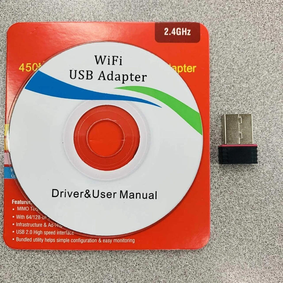 5 x 300Mbps Mini Wireless USB Wifi Adapter LAN Antenna Network 802.11n/g/b Nano - Image 3 of 4