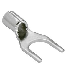 25 Spade Fork Terminal Connector Non-Insulated Uninsulated 22-18GA AWG Gauge 8