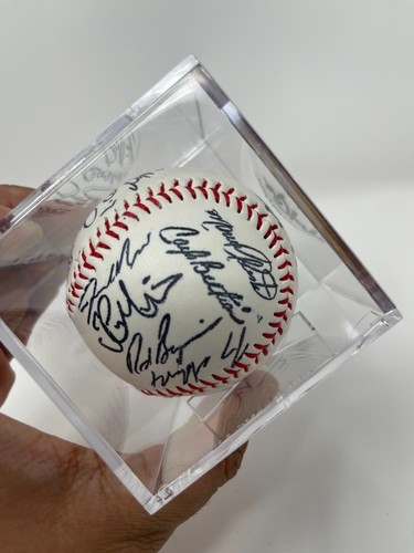 2010 Rawlings Citi Field Flushing Baseball Mets NY Signed Autographed w/ Case - Picture 8 of 11