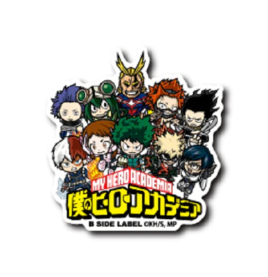 My Hero Academia All members gathering Sticker japan limited NEW B