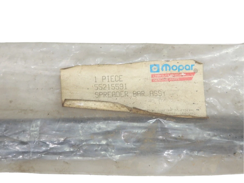 Jeep Wrangler YJ 87-95 NOS Mopar Soft Top Support Spreader Bar Assembly 55215591 Foto 2 de 4