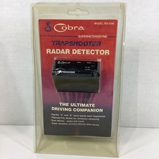 Vintage Cobra Trapshooter RD-2100 Radar Detector NOS