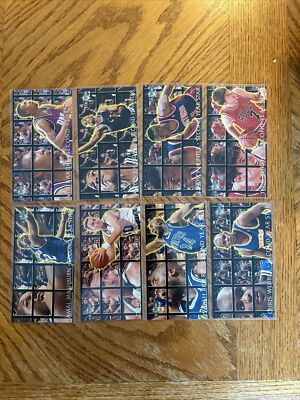 1994-95 Fleer Jam Session Complete Second Year Star Insert Set. All NM