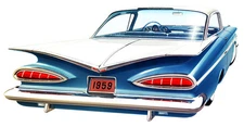 1959 Chevrolet Impala #2 - Promotional Advertising Poster